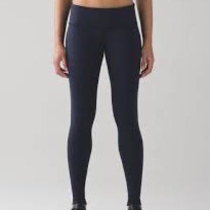 NWOT Lululemon Wunder Under Low-Rise Navy